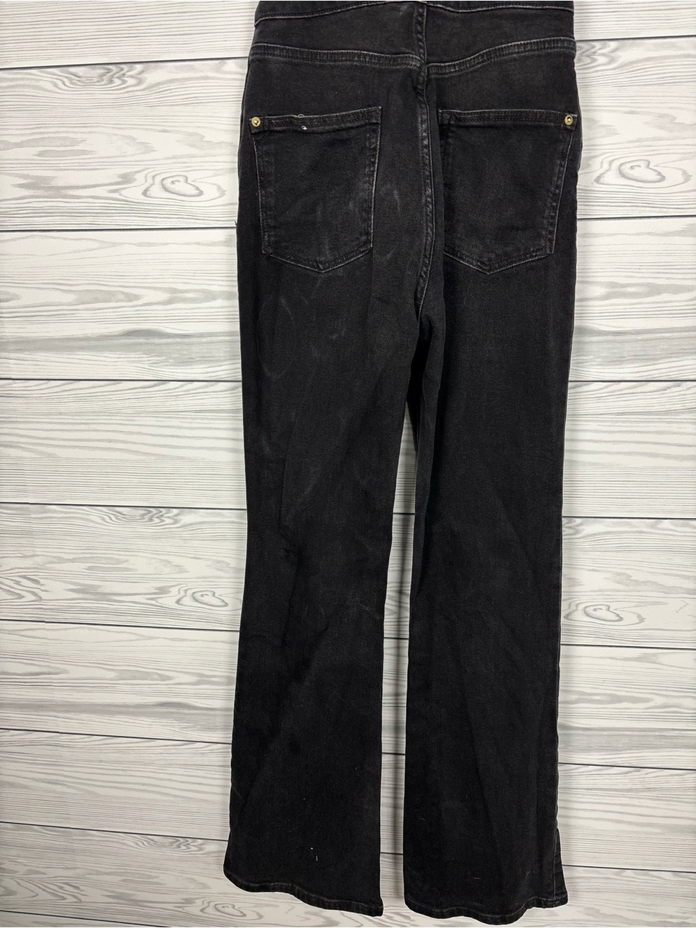 PILCRO Anthropologie Denim Jumpsuit size 6 - Picture 6 of 11